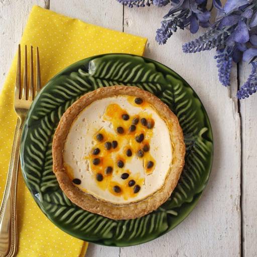 Torta de Maracujá por Benatti's Foods - Low Carb 