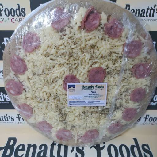 Pizza de Calabresa por Benatti's Foods - Low Carb 