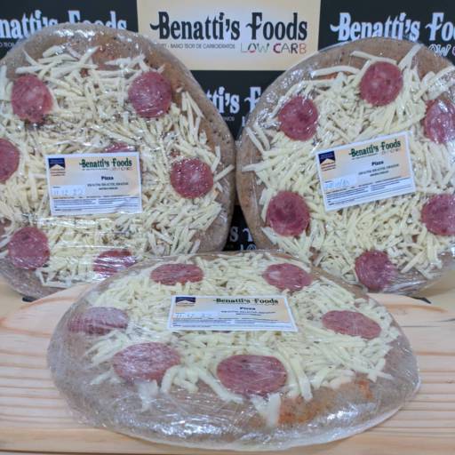 Pizzas Low carb por Benatti's Foods - Low Carb 