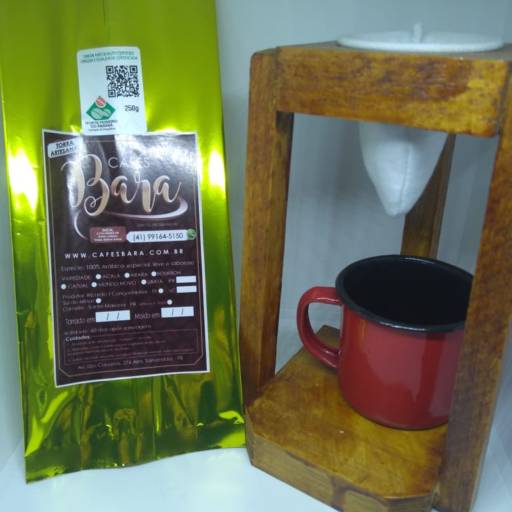 Mariquinha + Pacote de café 100% Arábica 250g