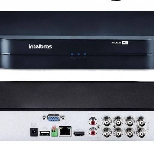Gravador DVR - 08 Canais - Intelbras Multi HD - MHDX 1108 por Home Live Automação LTDA