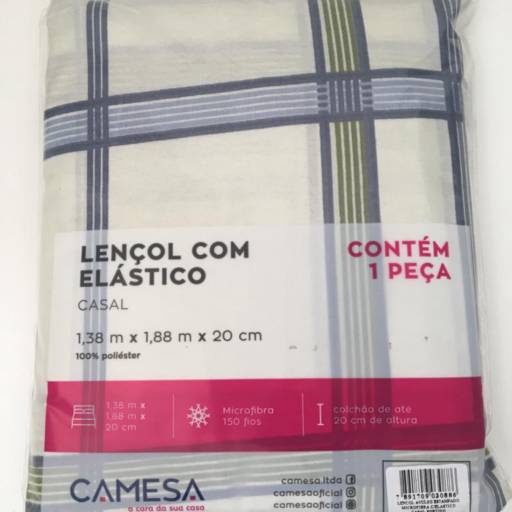 Lençol de elástico Casal Camesa em Osasco, SP por Madalena Decoraçoes