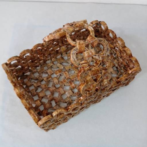 Cestas com alça por Fazendo Arte com Zilea