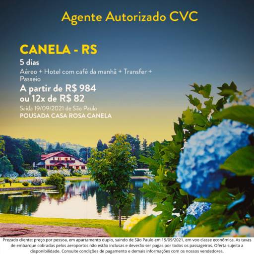 Pacote Canela-RS