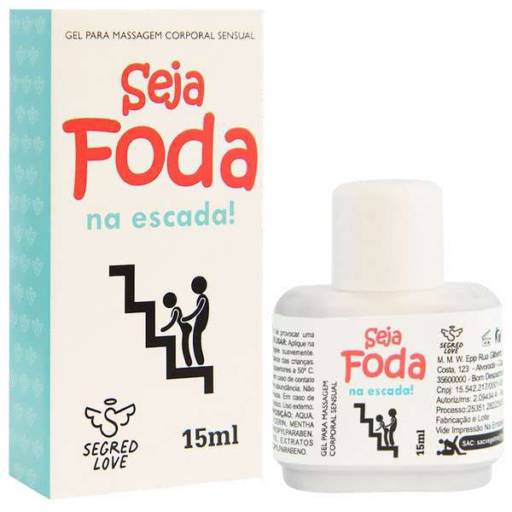 Seja Foda na Escada - Gel Oral Ice em Bauru, SP por Boutique Segundas Intenções