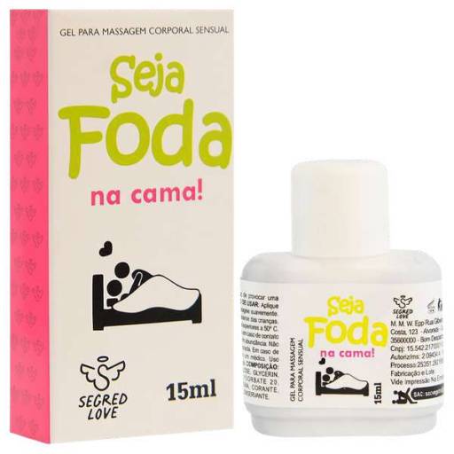 Comprar o produto de Seja Foda na Cama - Gel Adstringente em Gel pela empresa Boutique Segundas Intenções em Bauru, SP por Solutudo