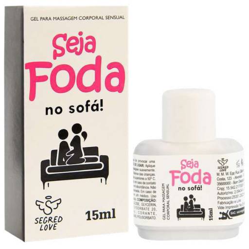 Seja Foda no Sofá - Gel Anal em Bauru, SP por Boutique Segundas Intenções