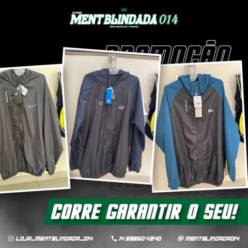 Blusa de Frio Corta Vento em Bauru