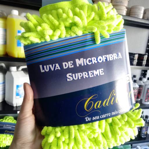 Comprar o produto de Luva de Microfibra Supreme em Produtos de Limpeza pela empresa Shopping da Lavação em Joinville, SC por Solutudo