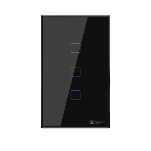 Comprar o produto de Sonoff TX3 Interruptor Inteligente Wifi, Preto, 1 botão em Interruptores pela empresa Home Live Automação LTDA em Aracaju, SE por Solutudo