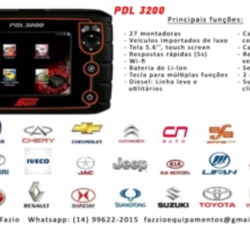 Scanner PDL 3200  por Fazzio Equipamentos & Ferramentas Automotivos