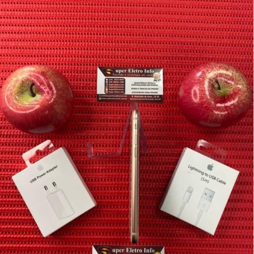 iPhone 8 em Bauru - Semi-Novo - Dourado - 64GB - (Estado de Conservação - Muito Bom) em Bauru, SP por Super Eletro Info - Apple em Bauru 
