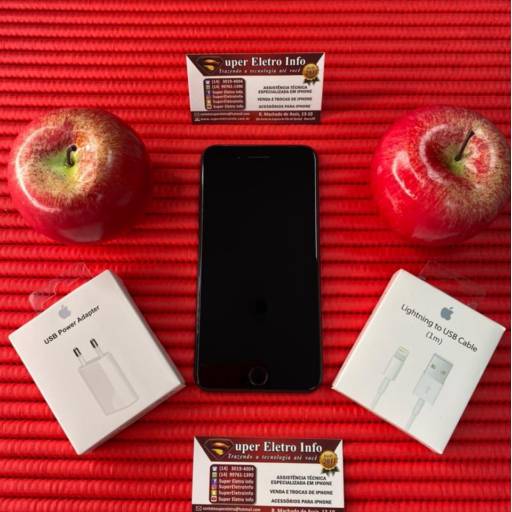 iPhone 7 Plus Preto Semi-Novo de 32GB em Bauru por Super Eletro Info - Apple em Bauru 