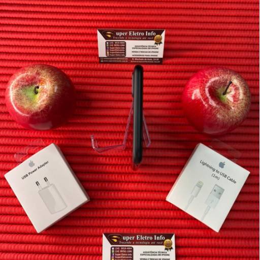 iPhone 7 Plus Preto Semi-Novo de 32GB em Bauru por Super Eletro Info - Apple em Bauru 