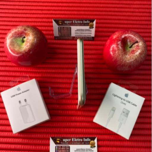 iPhone 7 Plus Dourado Semi-Novo de 256GB em Bauru  por Super Eletro Info - Apple em Bauru 