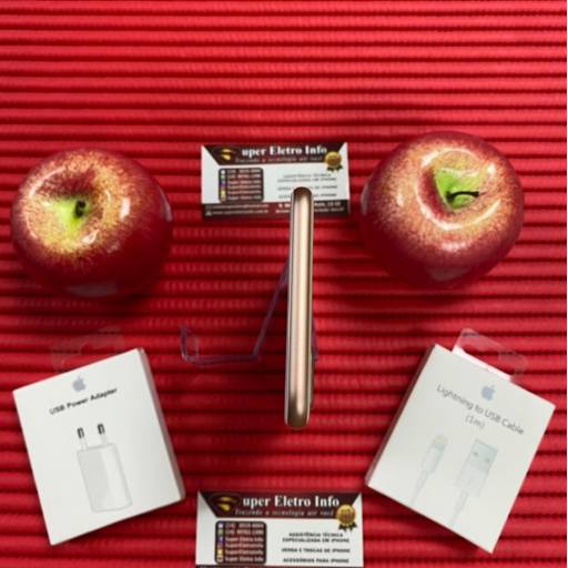 iPhone 8 Plus em Bauru- Semi-Novo - Dourado - 64GB - (Estado de Conservação - Excelente) em Bauru, SP por Super Eletro Info - Apple em Bauru 