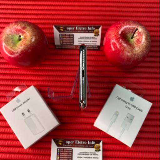 iPhone X Branco Semi-Novo em Bauru  por Super Eletro Info - Apple em Bauru 