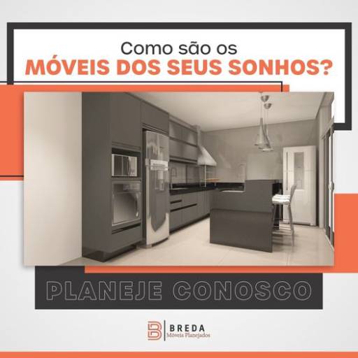 Móveis planejados para cozinha  por Breda Moveis Planejados