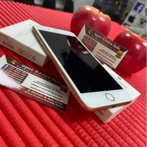iPhone 8 Plus em Bauru - Semi-Novo - Dourado - 256GB - (Estado de Conservação - Excelente) em Bauru, SP por Super Eletro Info - Apple em Bauru 