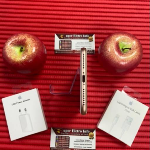 iPhone 8 Plus em Bauru - Semi-Novo - Dourado - 256GB - (Estado de Conservação - Excelente) em Bauru, SP por Super Eletro Info - Apple em Bauru 