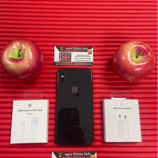 iPhone XS Max em Bauru - Semi-Novo - Cinza Espacial - 64GB - (Estado de Conservação - Excelente) em Bauru, SP por Super Eletro Info - Apple em Bauru 