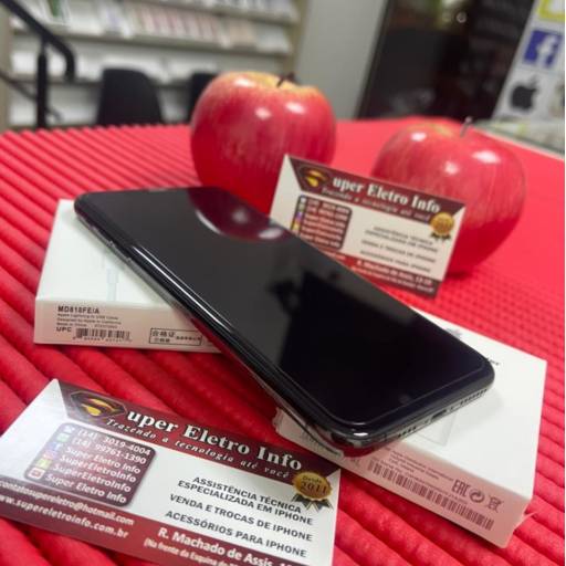 iPhone XS Max em Bauru - Semi-Novo - Cinza Espacial - 64GB - (Estado de Conservação - Excelente) em Bauru, SP por Super Eletro Info - Apple em Bauru 