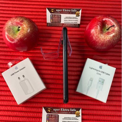 iPhone XR Preto em Bauru  por Super Eletro Info - Apple em Bauru 