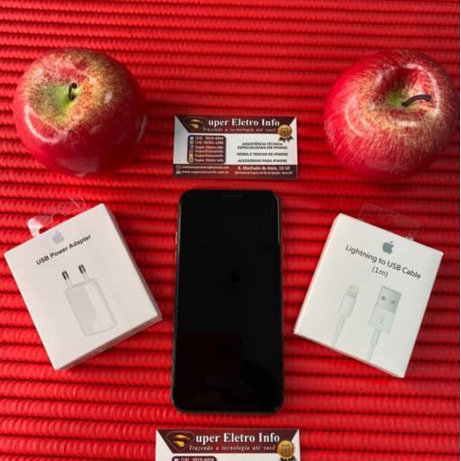 iPhone XS Branco em Bauru  por Super Eletro Info - Apple em Bauru 