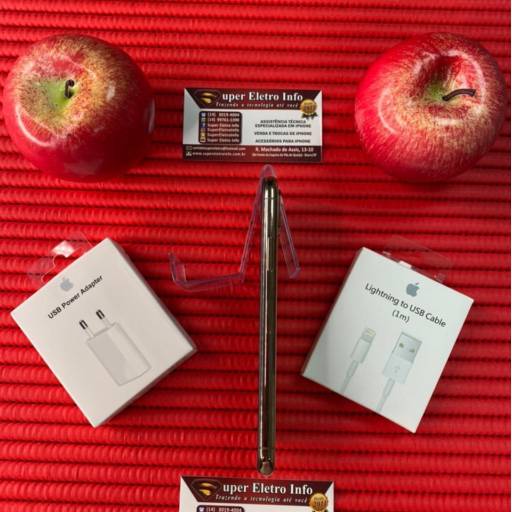 iPhone XS Branco em Bauru  por Super Eletro Info - Apple em Bauru 