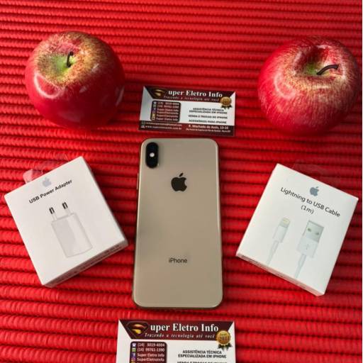iPhone XS Branco em Bauru  por Super Eletro Info - Apple em Bauru 