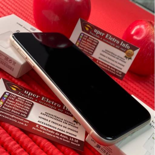 iPhone 11 Branco em Bauru  por Super Eletro Info - Apple em Bauru 