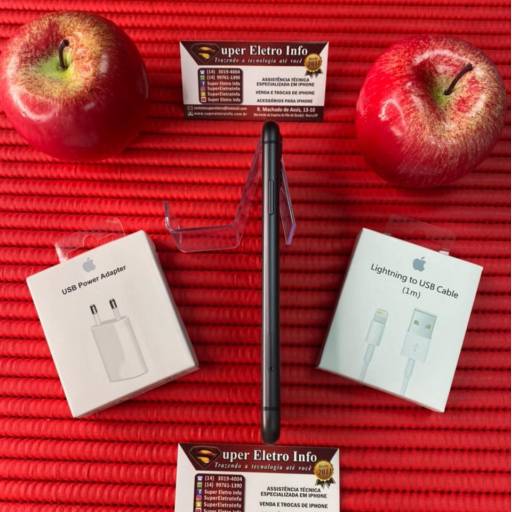 iPhone 11 em Bauru- Semi-Novo - Preto - 128GB - (Estado de Conservação - Excelente) em Bauru, SP por Super Eletro Info - Apple em Bauru 