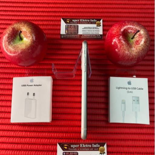 iPhone 11 Branco em Bauru por Super Eletro Info - Apple em Bauru 