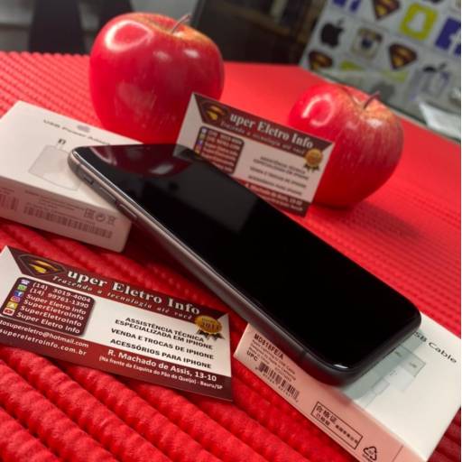IPhone 11 Preto Semi-Novo em Bauru por Super Eletro Info - Apple em Bauru 