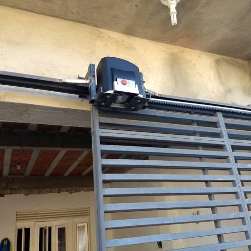 Instalação de motores de portões