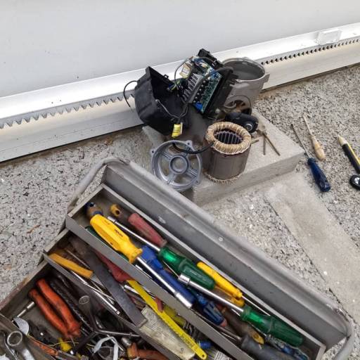 Manutenção de motores de portões