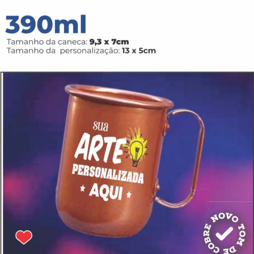 Canecas de alumínio em São José do Rio Preto, SP por Public Gráfica e Brindes