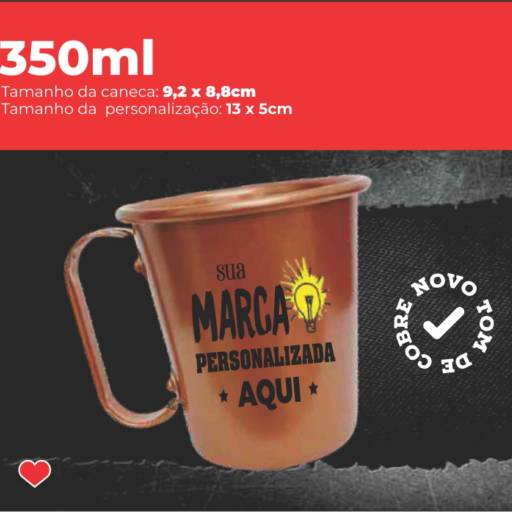 Canecas de alumínio em São José do Rio Preto, SP por Public Gráfica e Brindes