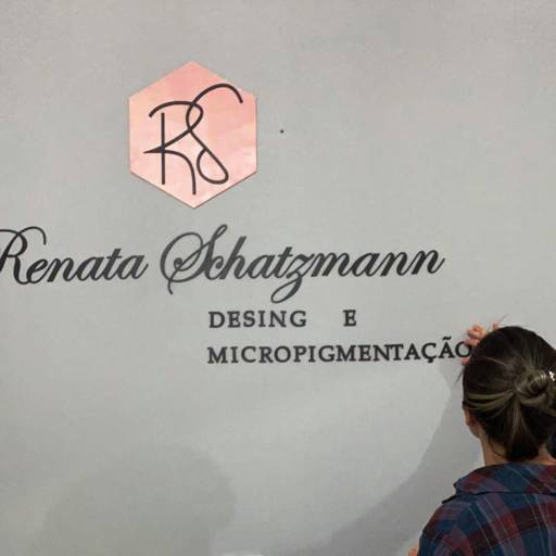 Logotipo personalizado em MDF para Fachadas em Bauru  por Ateliê Sonhos de Pé Bauru