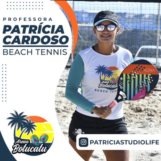 Professora Patrícia Cardoso por Arena Botucatu Beach Tennis