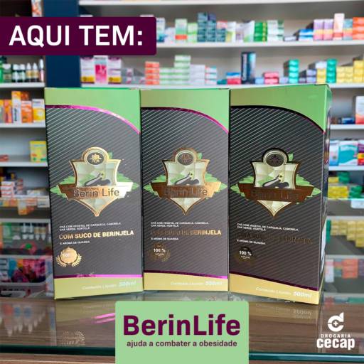 Comprar o produto de Berin Life - Ajuda a combater a obesidade em Farmácias pela empresa Drogaria CECAP em Lençóis Paulista, SP por Solutudo