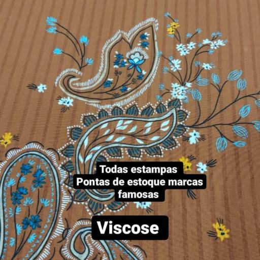 Estampas Exclusivas do Tecido Viscose em Bauru  por A Exclusiva Tecidos
