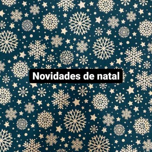 Estampas de Natal em Tecidos em Bauru  por A Exclusiva Tecidos