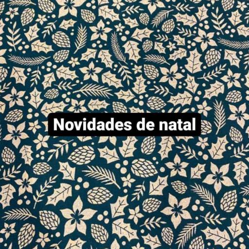 Estampas de Natal em Tecidos em Bauru  por A Exclusiva Tecidos