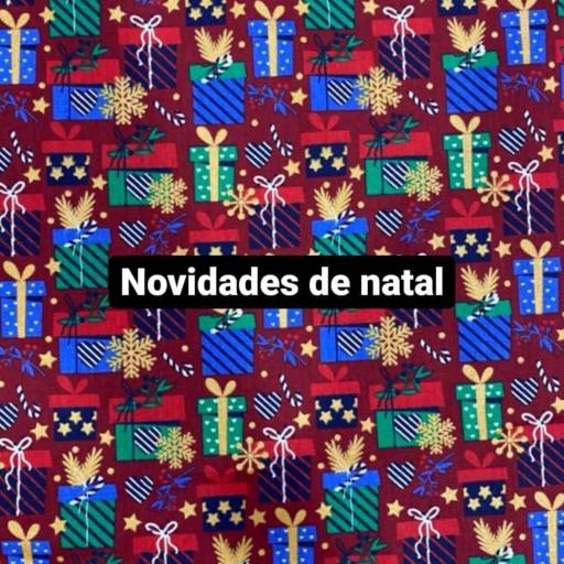Estampas de Natal em Tecidos em Bauru  por A Exclusiva Tecidos