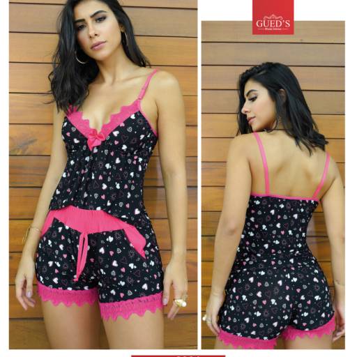2301 - BABY DOLL SHORT BOLSINHO