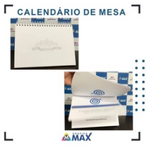 Comprar o produto de Calendário de mesa em Calendários pela empresa Gráfica Max em Aracaju, SE por Solutudo