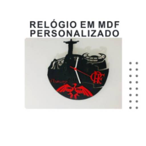Comprar o produto de Relógio em MDF em Personalizados pela empresa Gráfica Max em Aracaju, SE por Solutudo