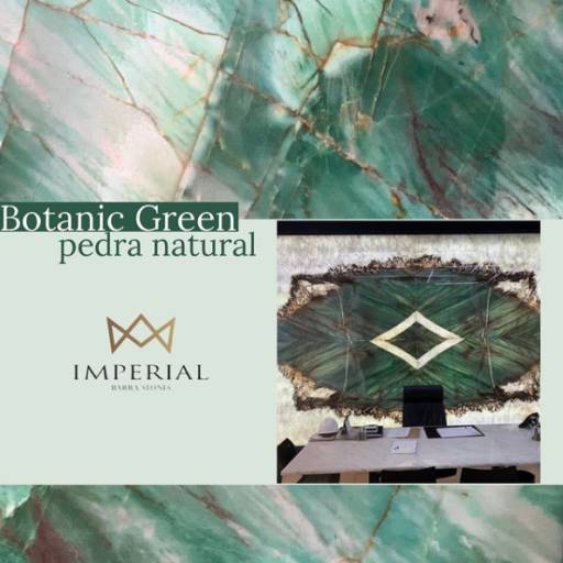 Comprar o produto de BOTANIC GREEN PEDRA NATURAL em Mármore pela empresa Mármores e Granitos Imperial Barra Stone em Aracaju, SE por Solutudo