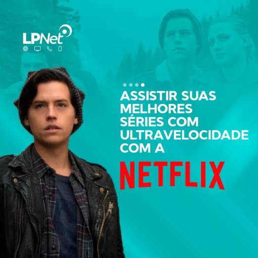 Comprar o produto de LPNET - Netflix em Planos de telefone, internet e tv pela empresa Melego Telecom - Revendedor Autorizado LPNet em Botucatu, SP por Solutudo
